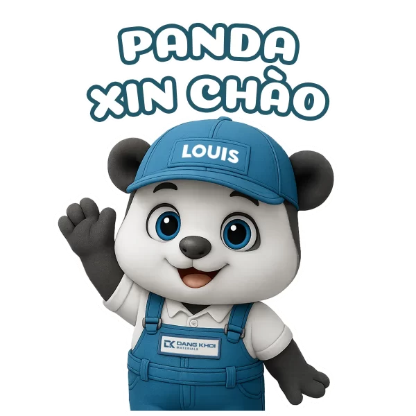 Panda xin chào
