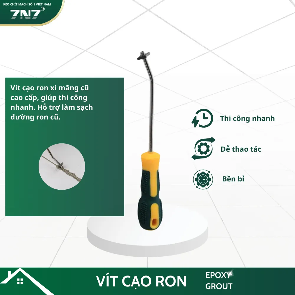 Vít sủi ron gạch
